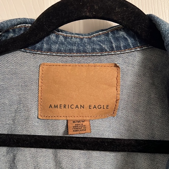 American Eagle Oversized Denim Jacket - Picture 3 of 11